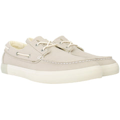 Timberland Newport Bay 2 Mens Beige Boat Shoes