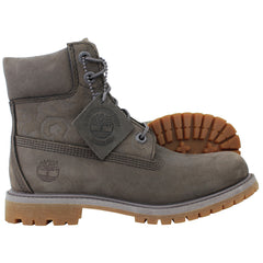 Timberland 6inch Womens Dark Grey Boots