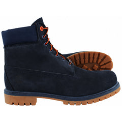 Timberland Premium 6inch Mens Navy Boots
