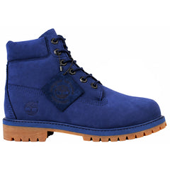 Timberland 6inch Premium Waterproof Kids Blue Boots
