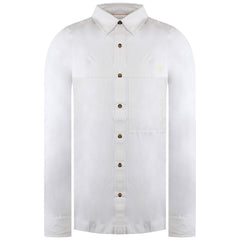 Timberland Solid Mens White Shirt