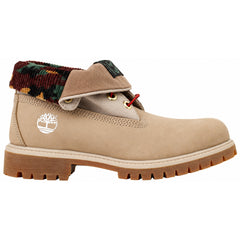 Timberland Roll Top Mens Beige Boots