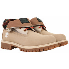 Timberland Roll Top Mens Beige Boots