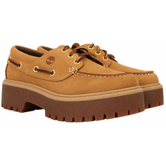 Timberland Stone Street Womens Wheat Boat Shoes