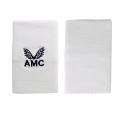 Castore Logo White Wristbands