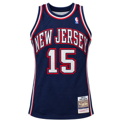 Mitchell & Ness NBA New Jersey Nets #15 Carter Mens Navy Vest