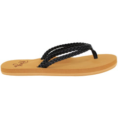 Roxy Costas II Kids Black Flip-Flops