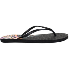 Roxy Viva Stamp II Womens Black Flip-Flops