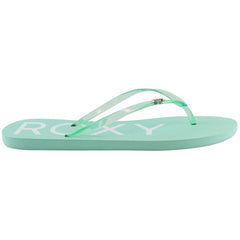 Roxy Viva Jelly Womens Mint Flip-Flops