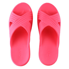 Roxy Rivie Womens Pink Sliders
