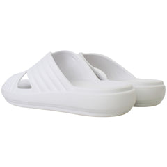 Roxy Rivie Womens White Sliders