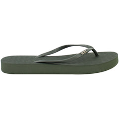 Roxy Viva Higher Womens Green Flip-Flops