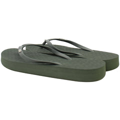 Roxy Viva Higher Womens Green Flip-Flops