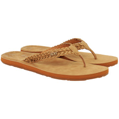Roxy Lili II Womens Brown Flip-Flops