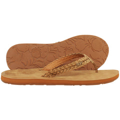 Roxy Lili II Womens Brown Flip-Flops