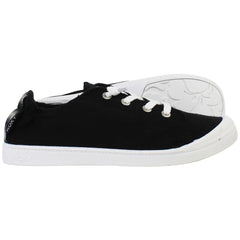 Roxy Bayshore Plus Womens Black Plimsolls