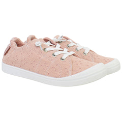 Roxy Bayshore Plus Womens Pink Plimsolls