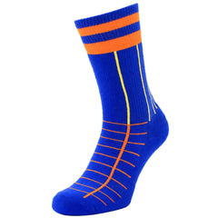 Happy Socks 1-Pack Blue Grid Stripe