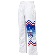 Mitchell & Ness NBA All Star Warm Up Mens White Track Pants