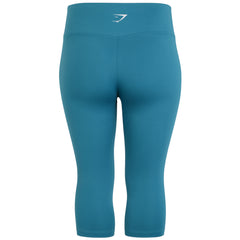 Gymshark Fit Womens Blue Cropped Leggings