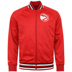Michell & Ness NBA Atlanta Hawks Prospect Mens Red Track Jacket