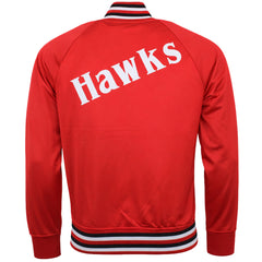Michell & Ness NBA Atlanta Hawks Prospect Mens Red Track Jacket