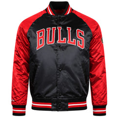 Mitchell & Ness NBA Chicago Bulls Tough Season Mens Satin Jacket
