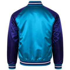 Mitchell & Ness NBA Charlotte Hornets Tough Season Mens Satin Jacket