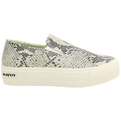 Seavees Baja Platform Mulholland Womens Beige Shoes