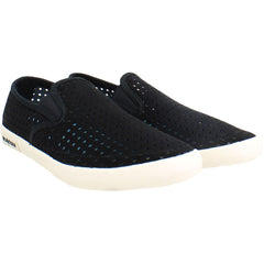 Seavees Baja Portal Womens Black Plimsolls