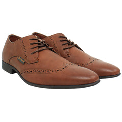 Ben Sherman Atiem Mens Brown Brogue Shoes