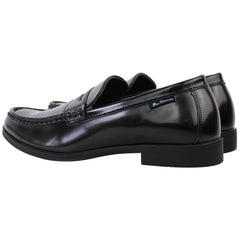 Ben Sherman Spring 2 Mens Black Boat Shoes