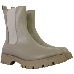 Bench Broomfield Womens Taupe Chelsea Boots
