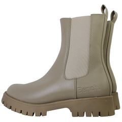 Bench Broomfield Womens Taupe Chelsea Boots