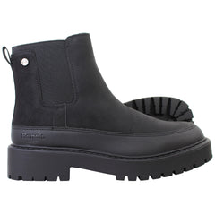 Bench Beecham Womens Black Ankle Boots