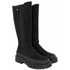 Bench Beechigh Womens Black Knee High Boots