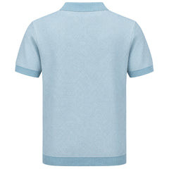 Bench Totti Mens Light Blue Polo Shirt