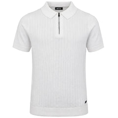 Bench Brescia Mens White Polo Shirt