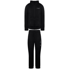 Born Rich Agosto Tricot Mens Black Tracksuit