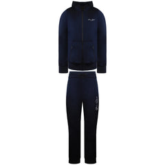 Born Rich Agosto Tricot Mens Navy Tracksuit