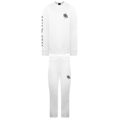 Born Rich Elvan Crew Mens White Tracksuit