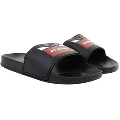 Ben Sherman Union Mens Black Sliders