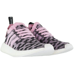 Adidas NMD_R2 Primeknit Womens Pink Running Shoes