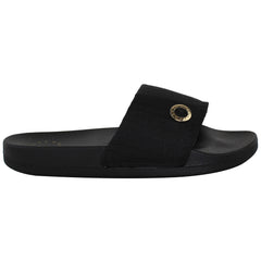 Cruyff Aqua Copa Lux Womens Black Sliders