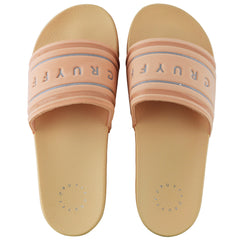Cruyff Agua Copa Playa Womens Peach Sliders