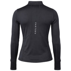 Castore Half Zip Womens Black Top