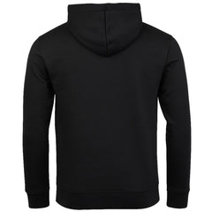 Crosshatch Kendrick Printed Mens Black Hoodie
