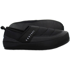 Castore Logo Mens Black Slippers
