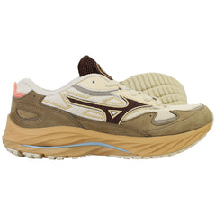 Mizuno Wave Rider Beta Premium Mens Brown Trainers