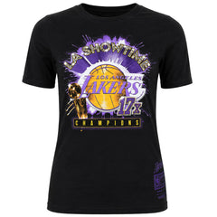Mitchell & Ness NBA Los Angeles Lakers Showtime 17x Kids Black T-Shirt